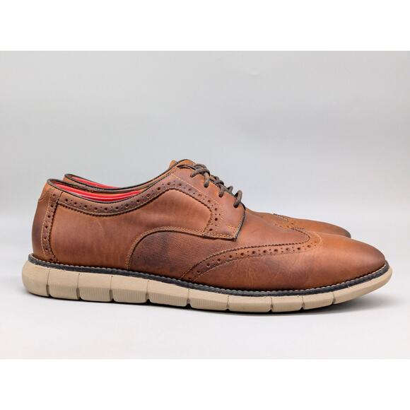 Johnston & Murphy Men\'s Holden Embossed Wingtip Dress Casual Shoes Size 11M main image 5